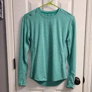 Avia Women's Aqua Long Sleeve Tee